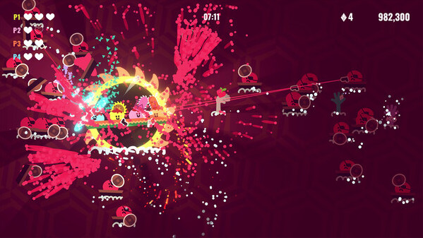 Игра Bang Bang Barrage, скриншот