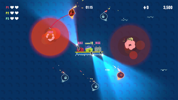 Игра Bang Bang Barrage, скриншот