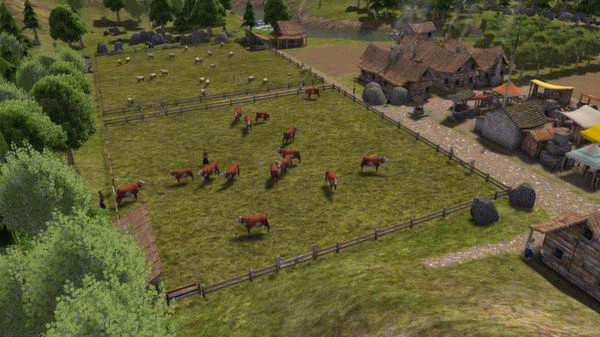 Игра Banished, скриншот