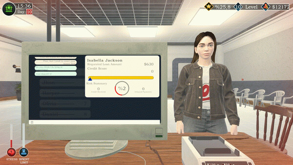 Игра Banker Simulator, скриншот
