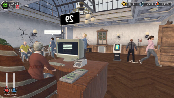 Игра Banker Simulator, скриншот