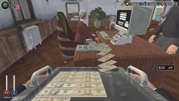 Игра Banker Simulator, скриншот