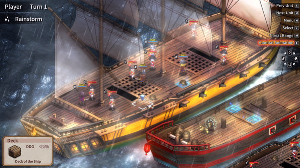 Игра Banner of the Maid - The Oriental Pirate, скриншот