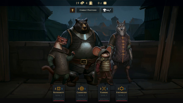 Игра Banners of Ruin, скриншот
