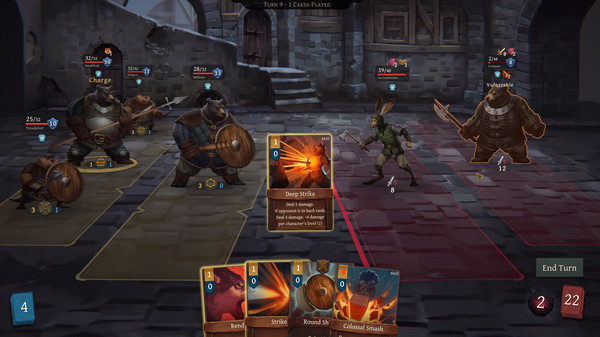 Игра Banners of Ruin, скриншот