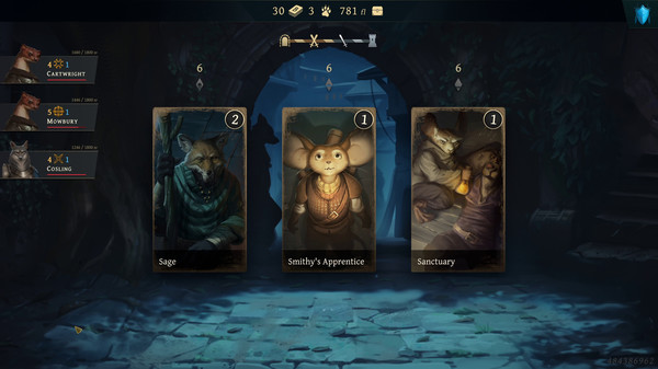 Игра Banners of Ruin, скриншот