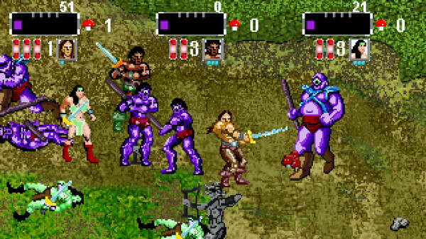 Игра Barbarians & Beasts, скриншот