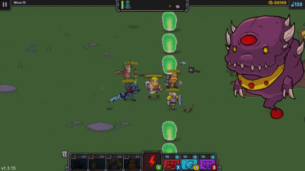 Игра Bardbarian, скриншот