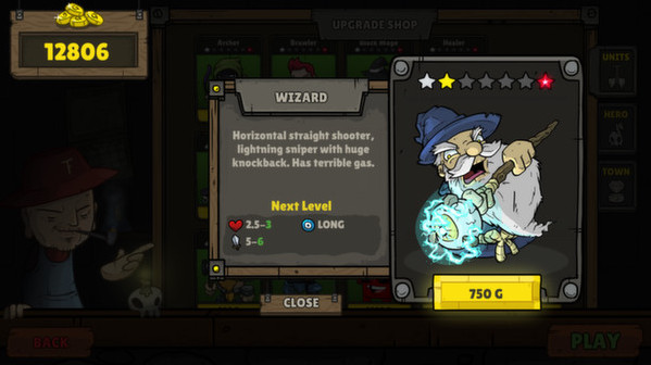 Игра Bardbarian, скриншот