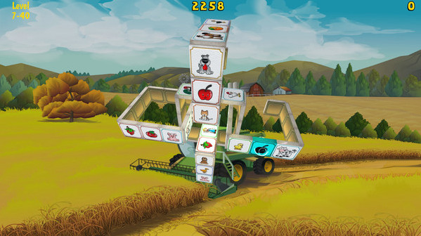 Игра Barnyard Mahjong 3, скриншот