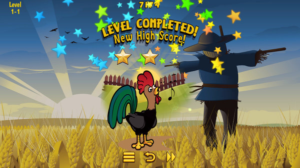 Игра Barnyard Mahjong 3, скриншот
