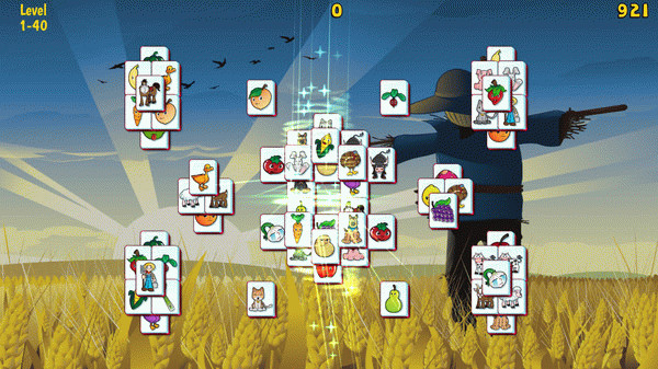 Игра Barnyard Mahjong 3, скриншот