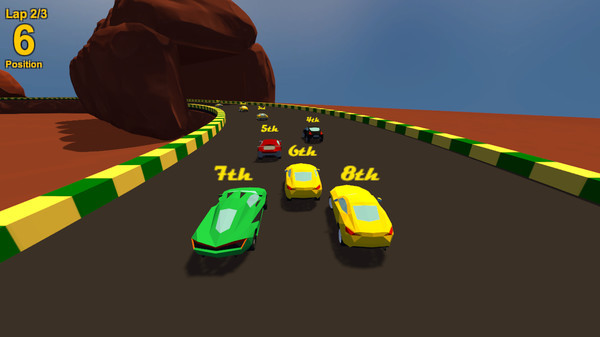 Игра Barro Racing - GT, скриншот