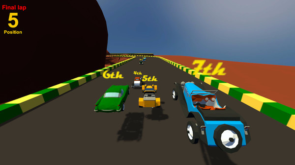 Игра Barro Racing - Old Cars, скриншот