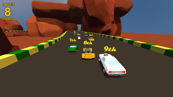 Игра Barro Racing - Old Cars, скриншот