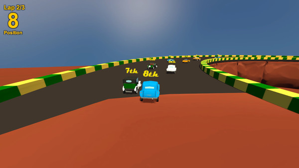 Игра Barro Racing - Old Cars, скриншот