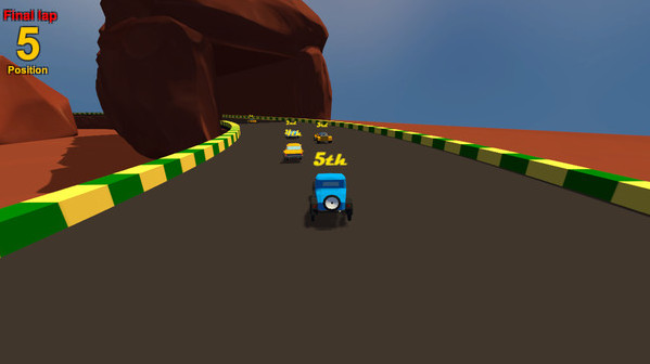 Игра Barro Racing - Old Cars, скриншот