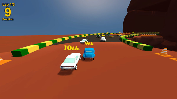 Игра Barro Racing - Old Cars, скриншот
