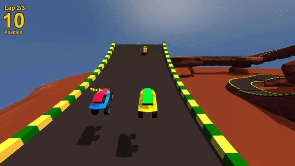 Игра Barro Racing - Origins, скриншот