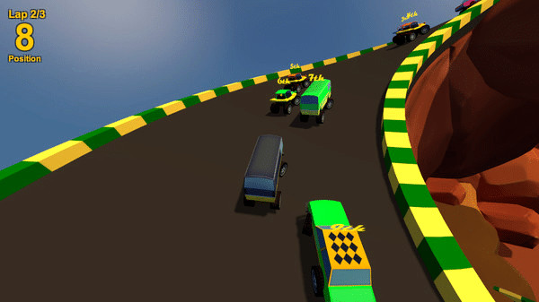 Игра Barro Racing - Origins, скриншот