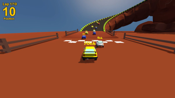 Игра Barro Racing - Rally, скриншот
