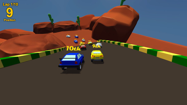 Игра Barro Racing - Rally, скриншот