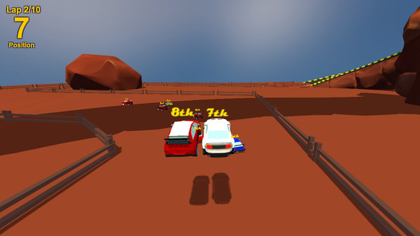 Игра Barro Racing - Rally, скриншот