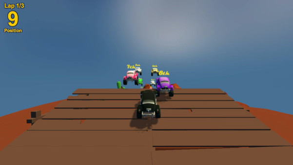 Игра Barro Racing, скриншот