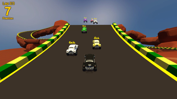 Игра Barro Racing, скриншот