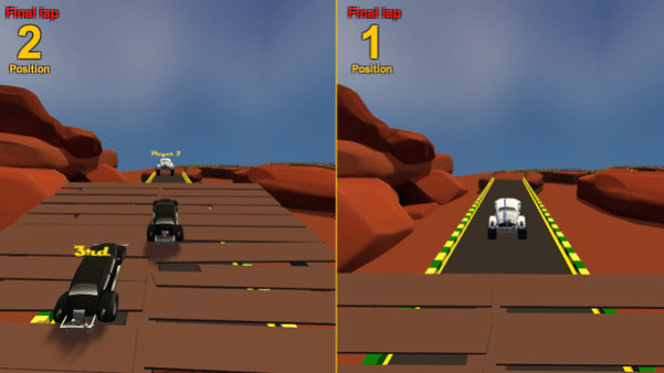Игра Barro Racing, скриншот
