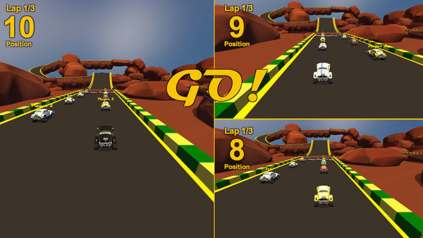 Игра Barro Racing, скриншот