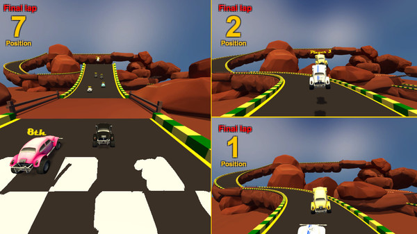 Игра Barro Racing, скриншот