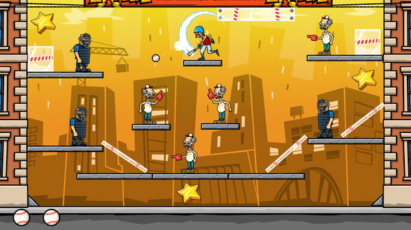 Игра Baseball Riot, скриншот