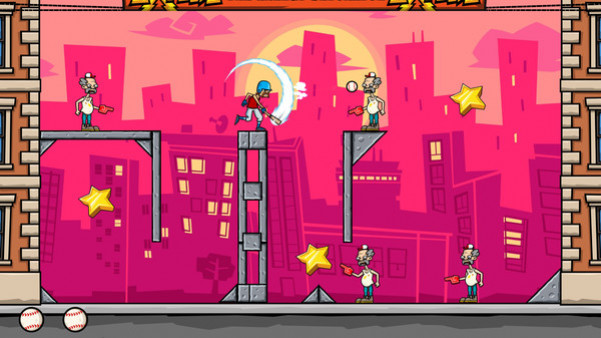 Игра Baseball Riot, скриншот