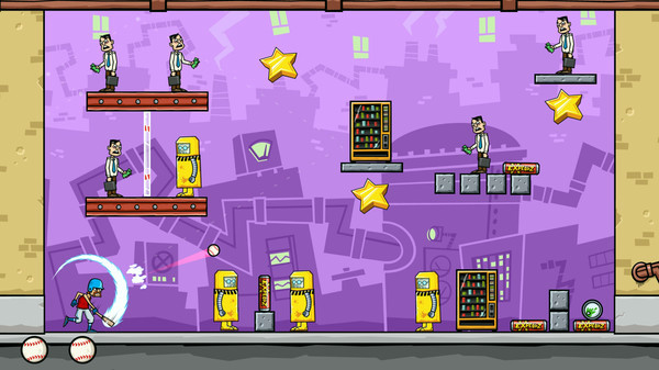 Игра Baseball Riot, скриншот