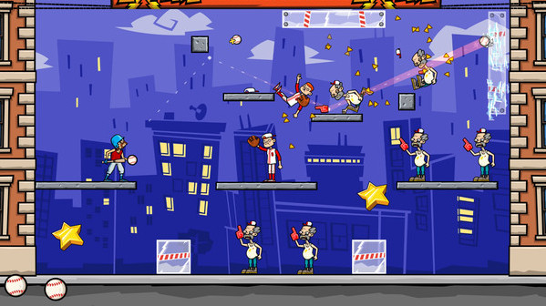 Игра Baseball Riot, скриншот
