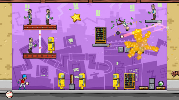 Игра Baseball Riot, скриншот