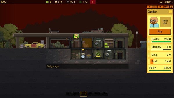 Игра Basement, скриншот