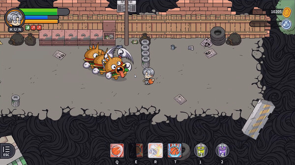 Игра Basketboy's Adventure, скриншот