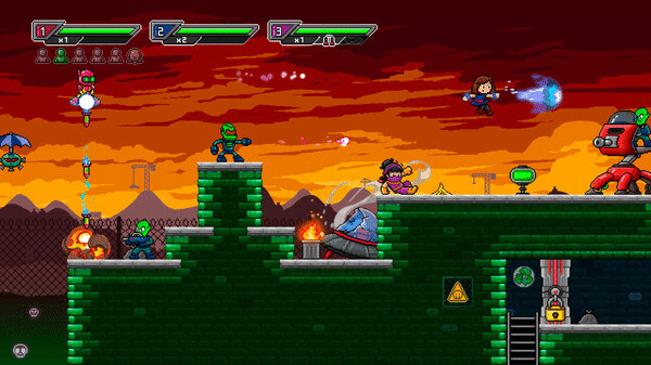 Игра Basureroes: Invasion, скриншот