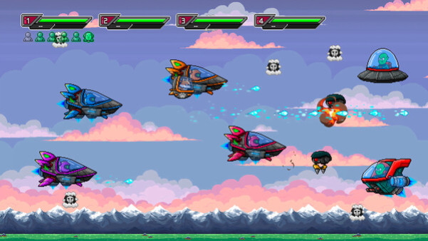 Игра Basureroes: Invasion, скриншот