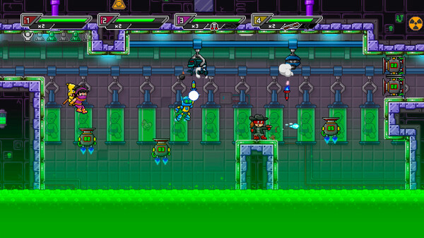 Игра Basureroes: Invasion, скриншот
