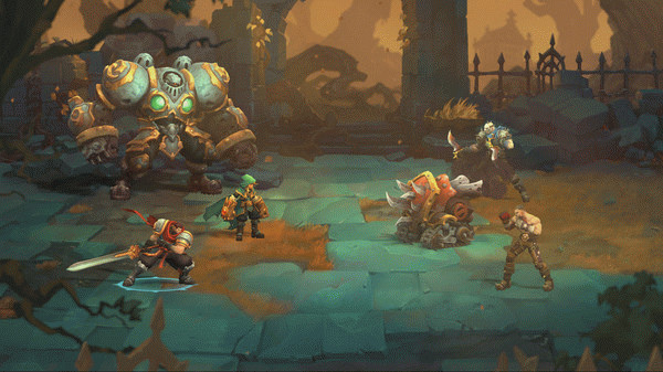 Игра Battle Chasers: Nightwar, скриншот