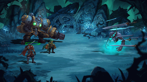 Игра Battle Chasers: Nightwar, скриншот