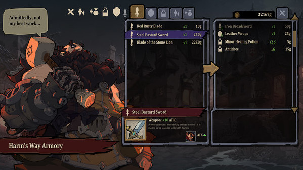 Игра Battle Chasers: Nightwar, скриншот