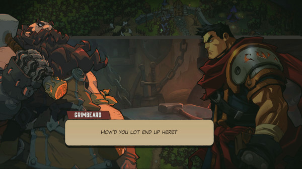 Игра Battle Chasers: Nightwar, скриншот