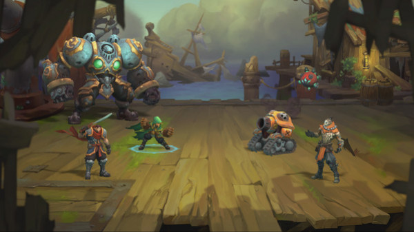 Игра Battle Chasers: Nightwar, скриншот