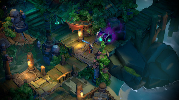Игра Battle Chasers: Nightwar, скриншот