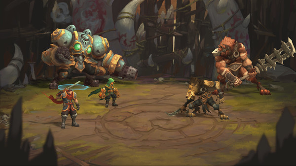 Игра Battle Chasers: Nightwar, скриншот