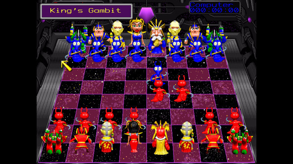 Игра Battle Chess 4000, скриншот